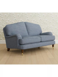 Laura Ashley Lynden Small 2 Seater Sofa, Teak Leg - thumbnail 1