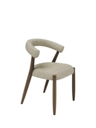 John Lewis Odell Dining Chair, Smoked Oak Leg, Atlas Kiln