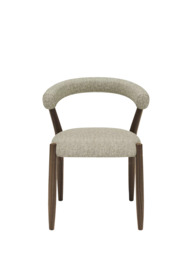 John Lewis Odell Dining Chair, Smoked Oak Leg, Atlas Kiln - thumbnail 4