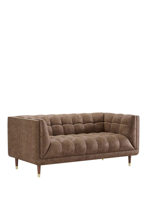 At The Helm Grace Large 3 Seater Leather Sofa, Dragonstone Leather - image 1