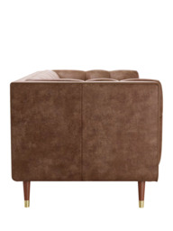 At The Helm Grace Large 3 Seater Leather Sofa, Dragonstone Leather - thumbnail 4