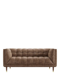 At The Helm Grace Large 3 Seater Leather Sofa, Dragonstone Leather - thumbnail 3