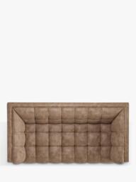 At The Helm Grace Large 3 Seater Leather Sofa, Dragonstone Leather - thumbnail 6