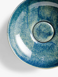 John Lewis Glazed Decorative Earthenware Bowl, Green - thumbnail 4
