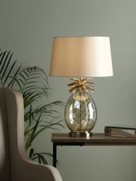 Laura Ashley Pineapple Glass Large Table Lamp - thumbnail 1