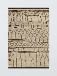 John Lewis Modern Berber Wool Rich Rug, Natural