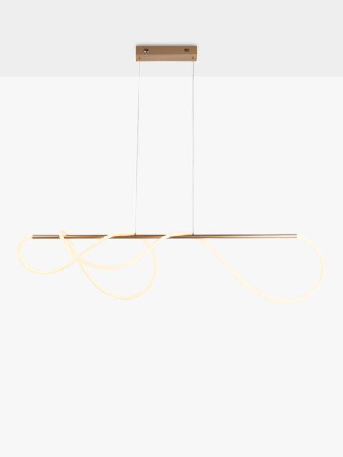 Bay Lighting Atola Pendant Ceiling Light, Gold - image 1