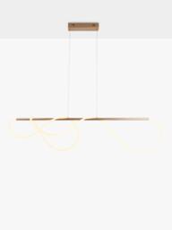 Bay Lighting Atola Pendant Ceiling Light, Gold