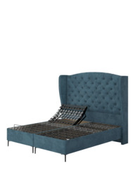 TEMPUR® Suffolk Slim Divan Adjustable Disc Upholstered Bed, King Size - thumbnail 3