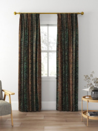 Clarke & Clarke Ombre Made to Measure Curtains or Roman Blind, Orange - thumbnail 5