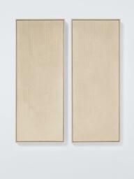 John Lewis 'Sculptured Sands' Hand Painted Framed Wall Art, Set of 2, 100 x 40cm, Natural