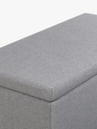 John Lewis Emily Upholstered Ottoman Storage Box - thumbnail 5