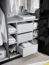 John Lewis Newlyn Wardrobe Internal Drawers, Set of 3 - thumbnail 2