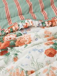 John Lewis x Sanderson Stapleton Park Quilted Bedspread, Parchment - thumbnail 3