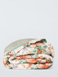 John Lewis x Sanderson Stapleton Park Quilted Bedspread, Parchment - thumbnail 4