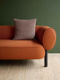 The Conran Shop Miller Corduroy Velvet Cushion Cover, Mink - thumbnail 2