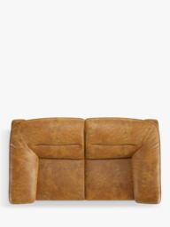 At the Helm Alba Medium 2 Seater Leather Sofa - thumbnail 4