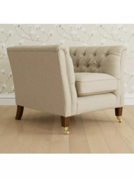 Laura Ashley Chatsworth Armchair, Teak Leg