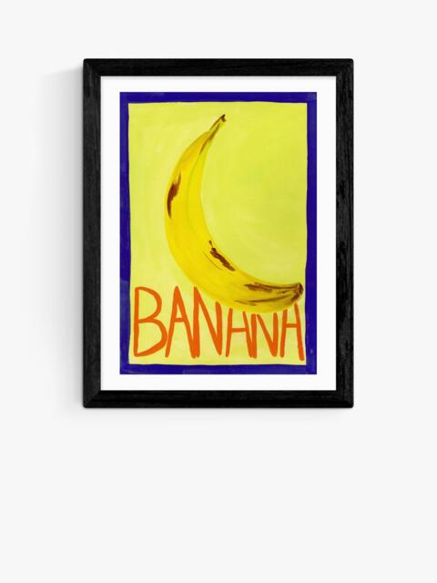 EAST END PRINTS Susie Miller 'Banana' Framed Print, 43.4 x 33.4cm - image 1