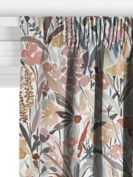 John Lewis Penelope Floral Made to Measure Curtains or Roman Blind, Plaster - thumbnail 3
