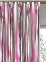 Harlequin x Sophie Robinson Ribbon Stripe Made to Measure Curtains or Roman Blind, Spinel - thumbnail 6