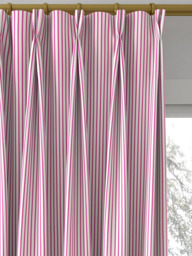 Harlequin x Sophie Robinson Ribbon Stripe Made to Measure Curtains or Roman Blind, Spinel - thumbnail 4