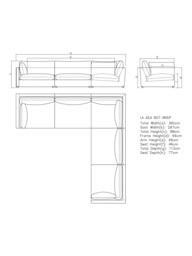 John Lewis Newlyn 5 Seater Corner Sofa, Light Leg - thumbnail 2