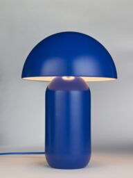 John Lewis Mushroom Dimmable Extra Large Table Lamp, Dark Taupe - thumbnail 1