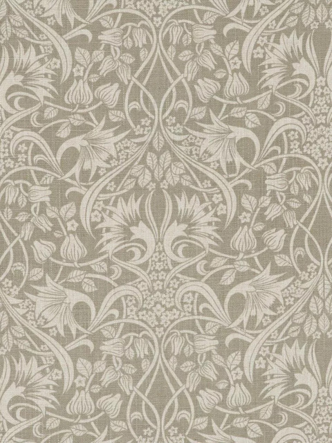 GP & J Baker Fritillerie Made to Measure Curtains or Roman Blind, Warm Grey - image 1