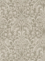 GP & J Baker Fritillerie Made to Measure Curtains or Roman Blind, Warm Grey