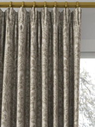 GP & J Baker Fritillerie Made to Measure Curtains or Roman Blind, Warm Grey - thumbnail 2