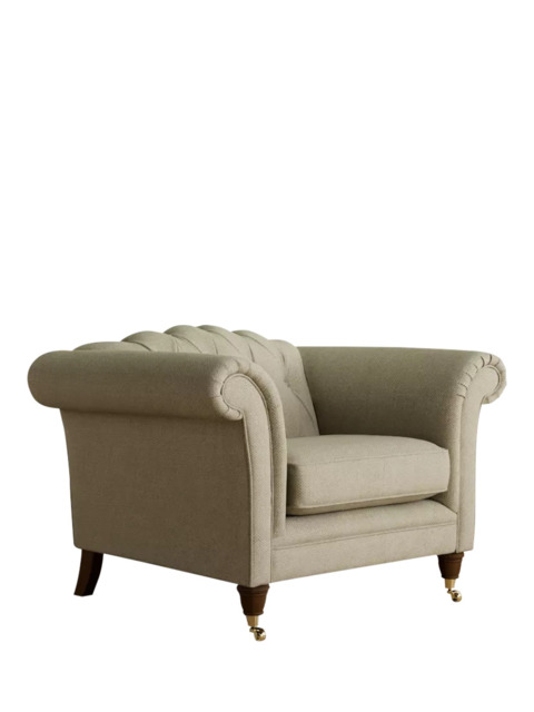 Laura Ashley Gloucester Armchair, Teak Leg - image 1