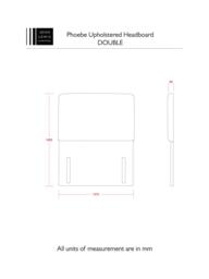 John Lewis Phoebe Full Depth Upholstered Headboard, Double - thumbnail 4