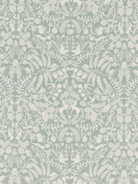 John Lewis Woodland Fable Made to Measure Curtains or Roman Blind, Sage