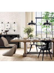 Pottery Barn Westan Dining Chair, Set of 2, Black - thumbnail 6