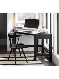 Pottery Barn Westan Dining Chair, Set of 2, Black - thumbnail 3