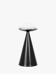 Tom Dixon Whirl Table Lamp, Silver/Black
