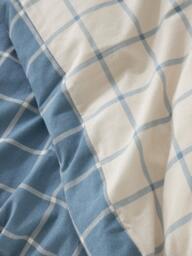 John Lewis Warm & Cosy Brushed Cotton Windowpane Check Duvet Cover Set - thumbnail 3