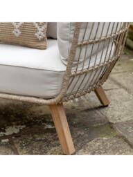 Gallery Direct Avena Wicker Garden Egg Chair, Natural - thumbnail 3