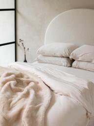 SHLEEP ShleepHalo™ Merino Jersey Fitted Sheet - thumbnail 4
