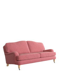 Laura Ashley Lynden Large 3 Seater Sofa, Oak Leg - thumbnail 1