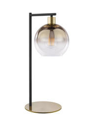 Där Lycia Ombre Glass Shade Table Lamp - thumbnail 3