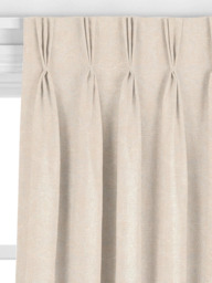John Lewis Acanthus Embroidered Made to Measure Curtains or Roman Blind, Greige - thumbnail 6