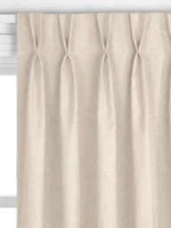 John Lewis Acanthus Embroidered Made to Measure Curtains or Roman Blind, Greige - thumbnail 4