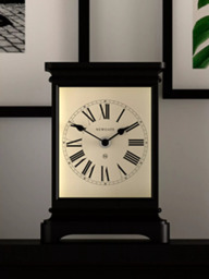 Newgate Clocks Timelord Silent Sweep Roman Numerals Analogue Mantel Clock - thumbnail 3