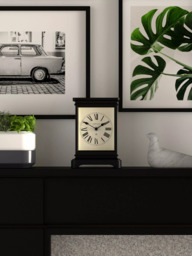 Newgate Clocks Timelord Silent Sweep Roman Numerals Analogue Mantel Clock - thumbnail 4