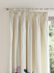 bluebellgray Taransay Pair Lined Pencil Pleat Curtains, Fuschia - thumbnail 3