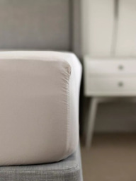 Floks Luxury Organic Cotton Fitted Sheet - thumbnail 4