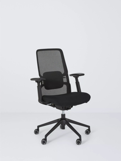 John Lewis James Mesh Office Chair, Black - image 1