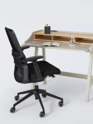 John Lewis James Mesh Office Chair, Black - thumbnail 5